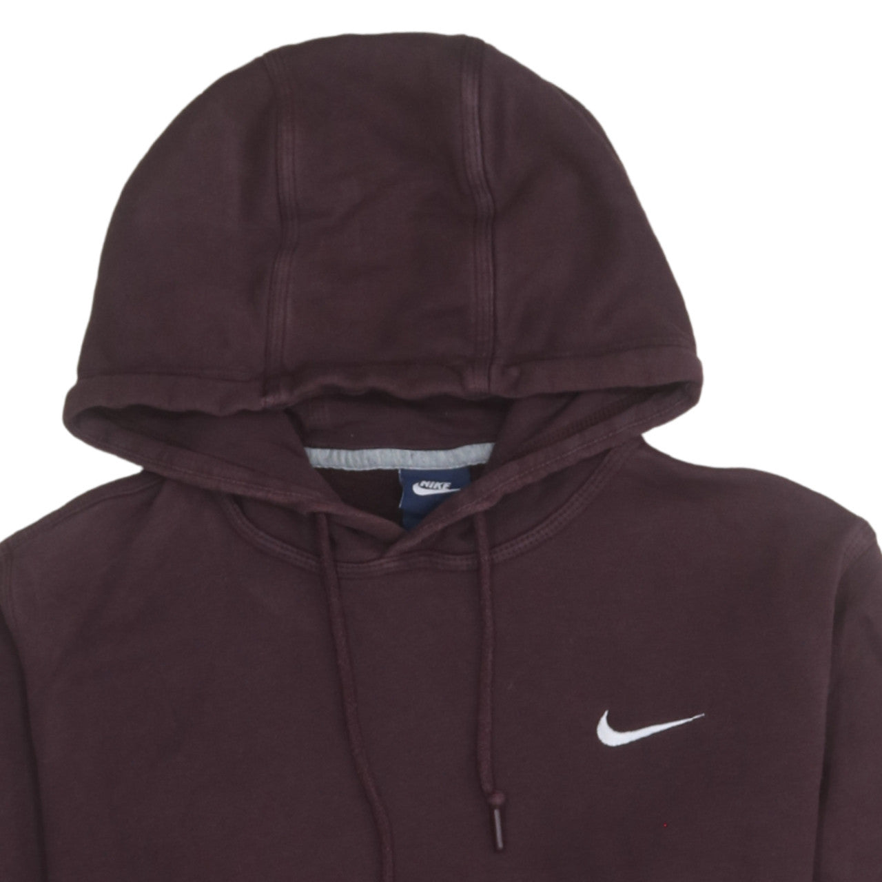 Nike Men's Brown Pullover Hoodie M Regular Fit Fleece Sweatshirt
