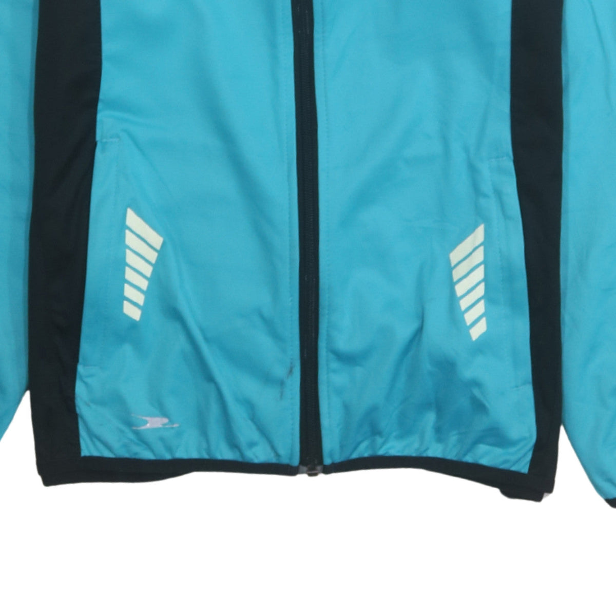 Speedo Women Blue Track Jacket Size 14 Lightweight Full Zip