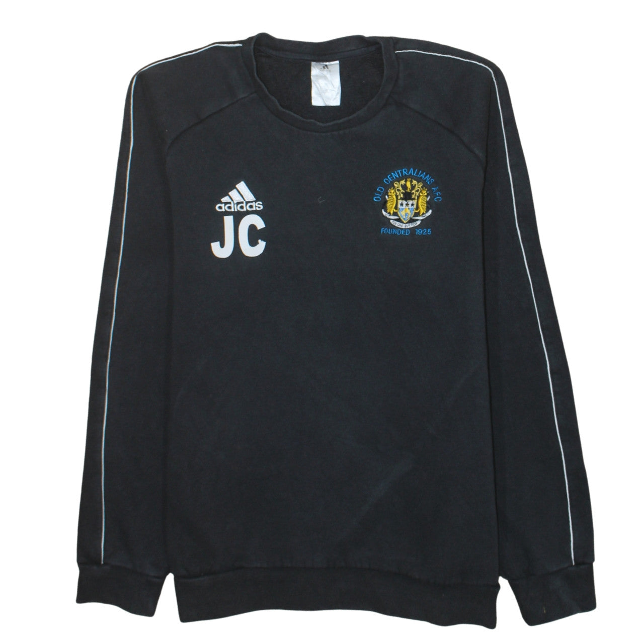 Adidas Men's Black Medium Pullover Sweatshirt Old Centralians AFC