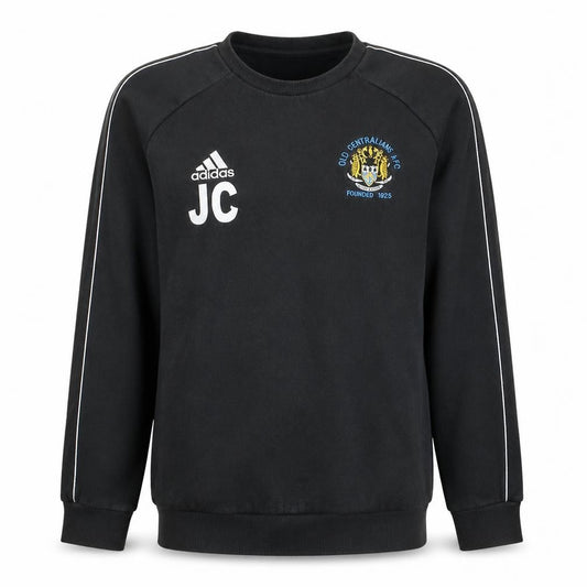 Adidas Men's Black Medium Pullover Sweatshirt Old Centralians AFC