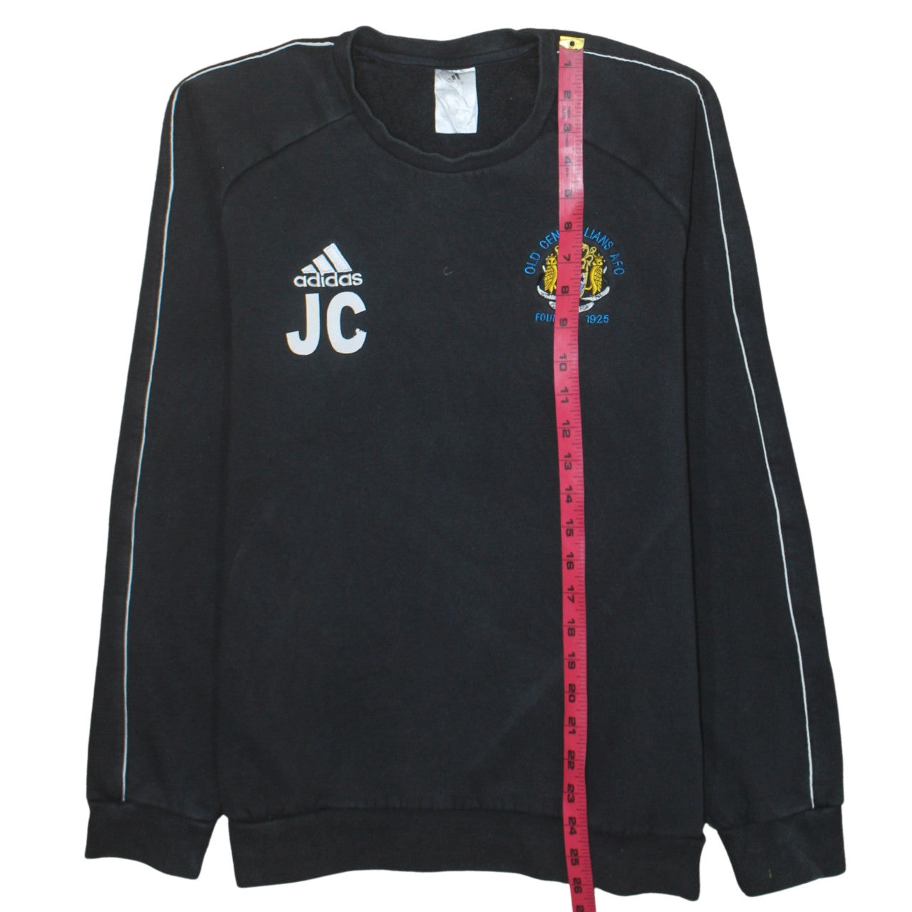 Adidas Men's Black Medium Pullover Sweatshirt Old Centralians AFC