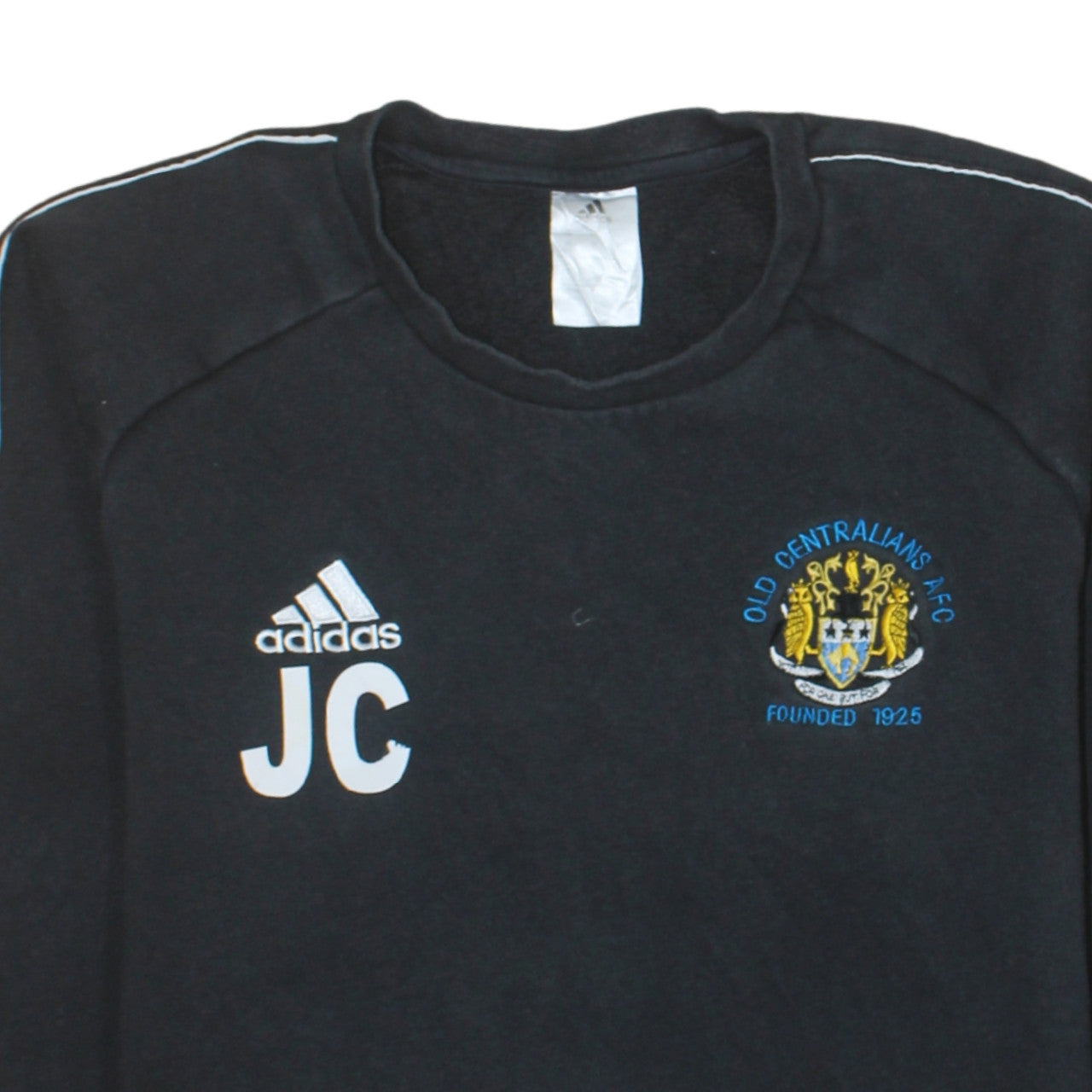 Adidas Men's Black Medium Pullover Sweatshirt Old Centralians AFC