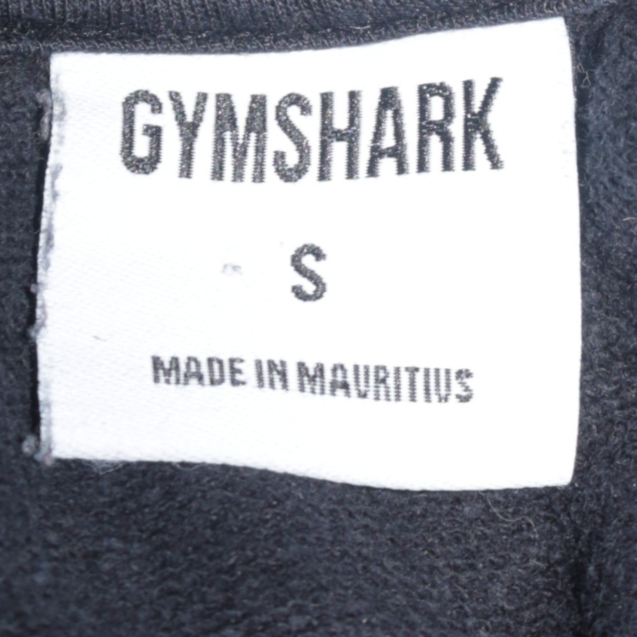 Gymshark Womens Black Pullover Hoodie Small Hooded Sweatshirt