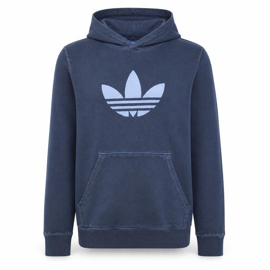 Adidas Boys Blue Pullover Hoodie 15-16 Years XL Logo Sports Casual