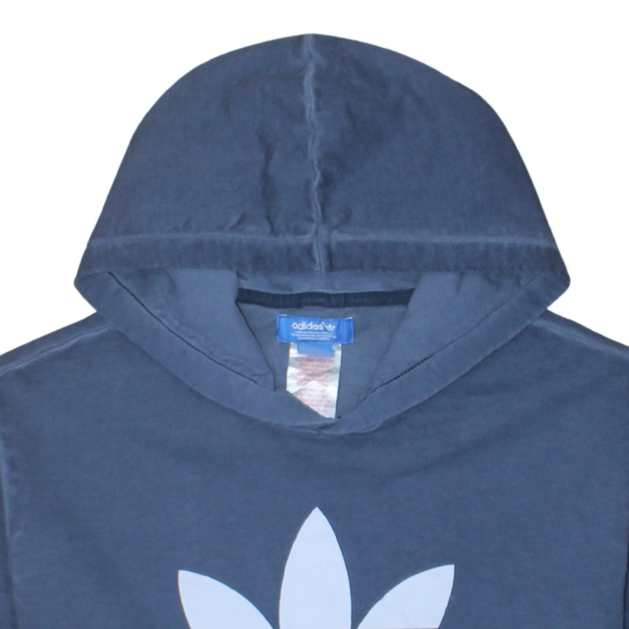 Adidas Boys Blue Pullover Hoodie 15-16 Years XL Logo Sports Casual