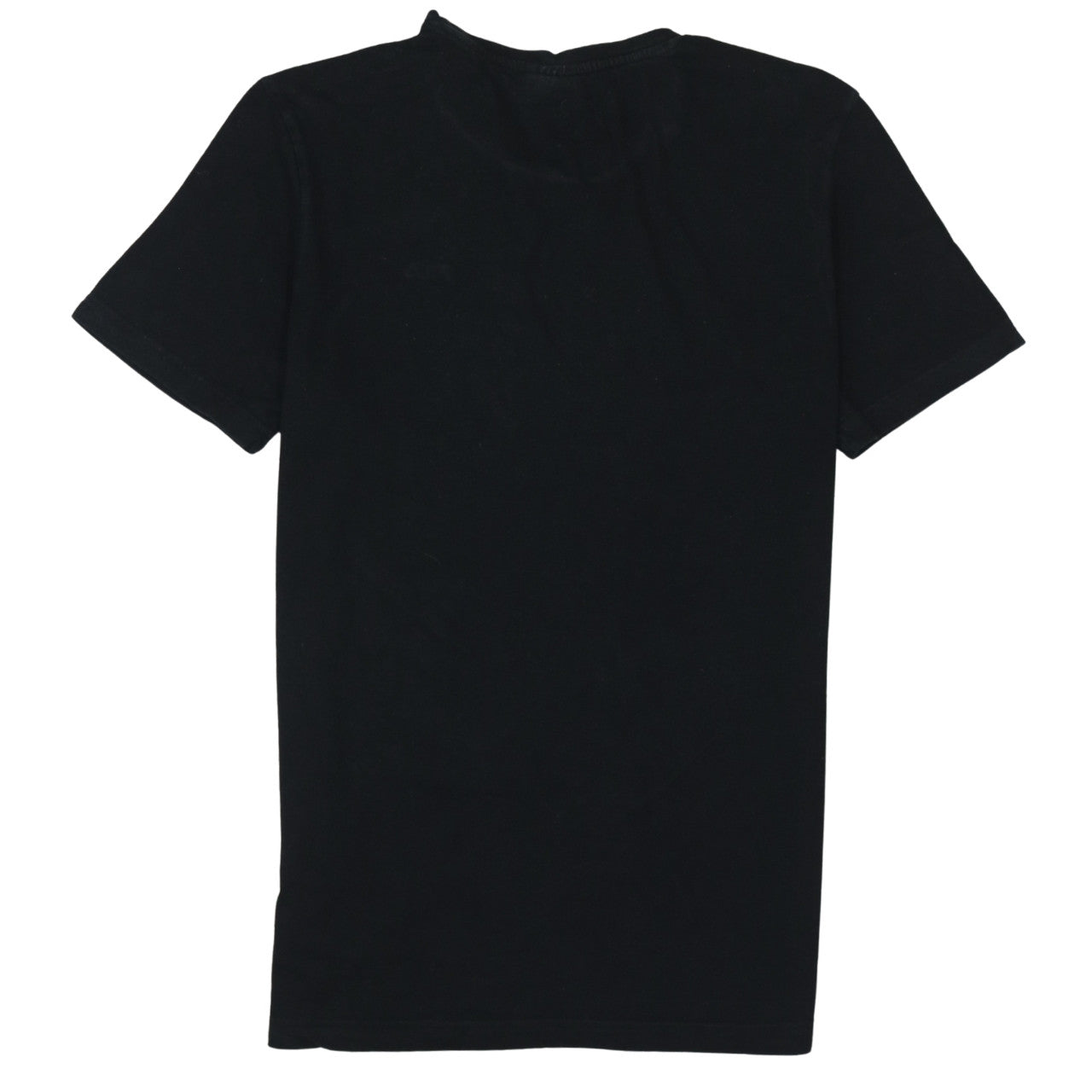 Fila Men's Black Cotton Crew Neck Short Sleeve T-Shirt Size S