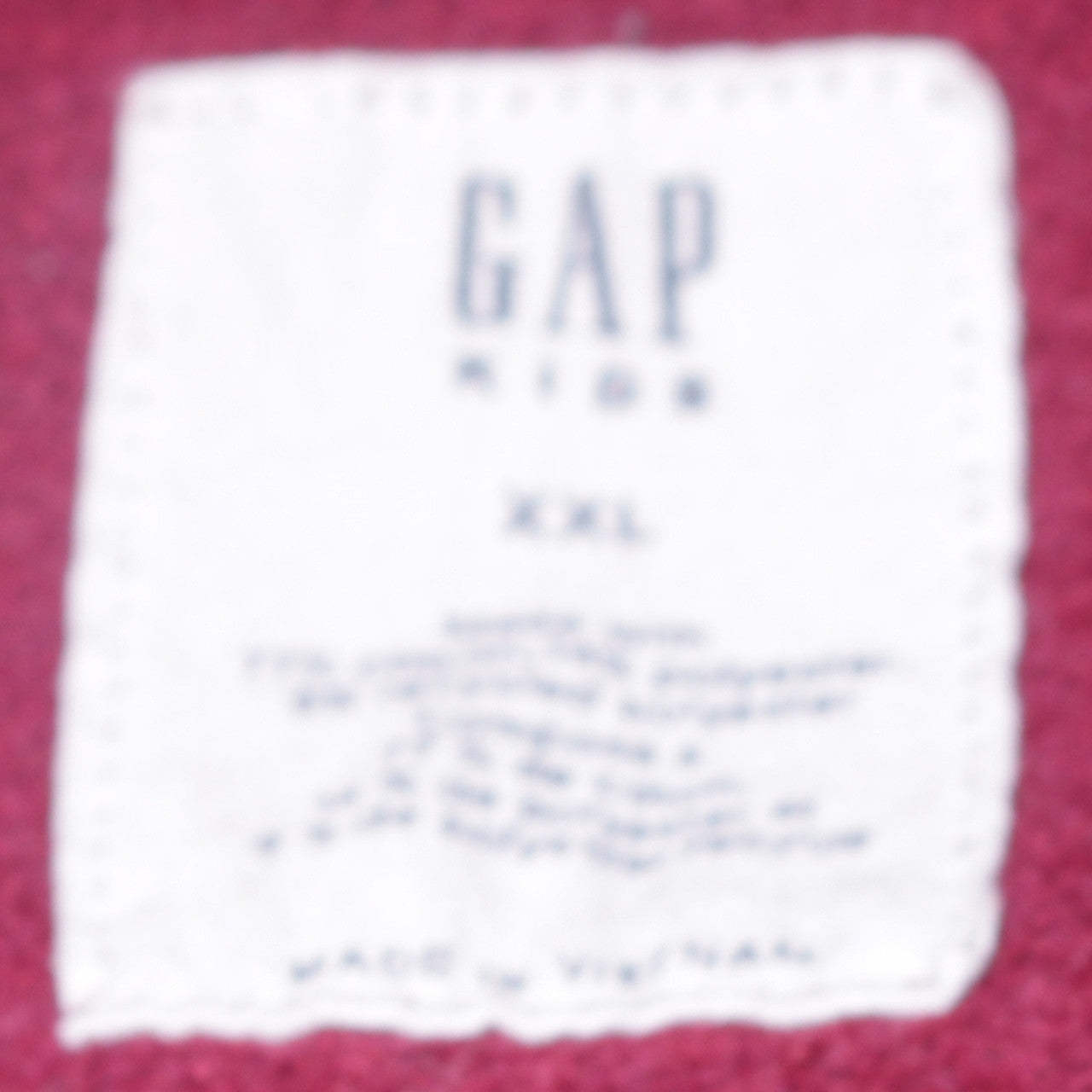 GAP Kids Boys Burgundy Pullover Hoodie XL Graphic Eagle Print 13 Years