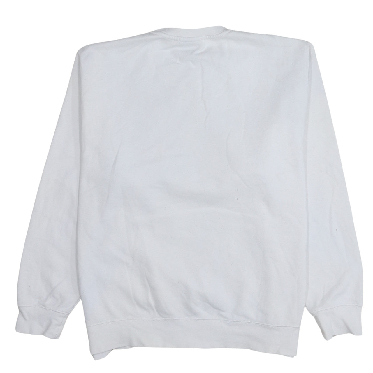 Nike Men's White XL Pullover Sweatshirt Crew Neck Fleece Sportswear