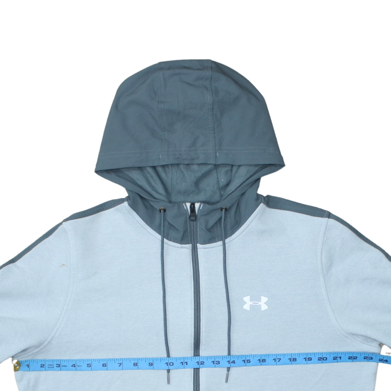 Under Armour Men's Blue 1/2 Zip Hoodie Size L Lightweight Sportswear