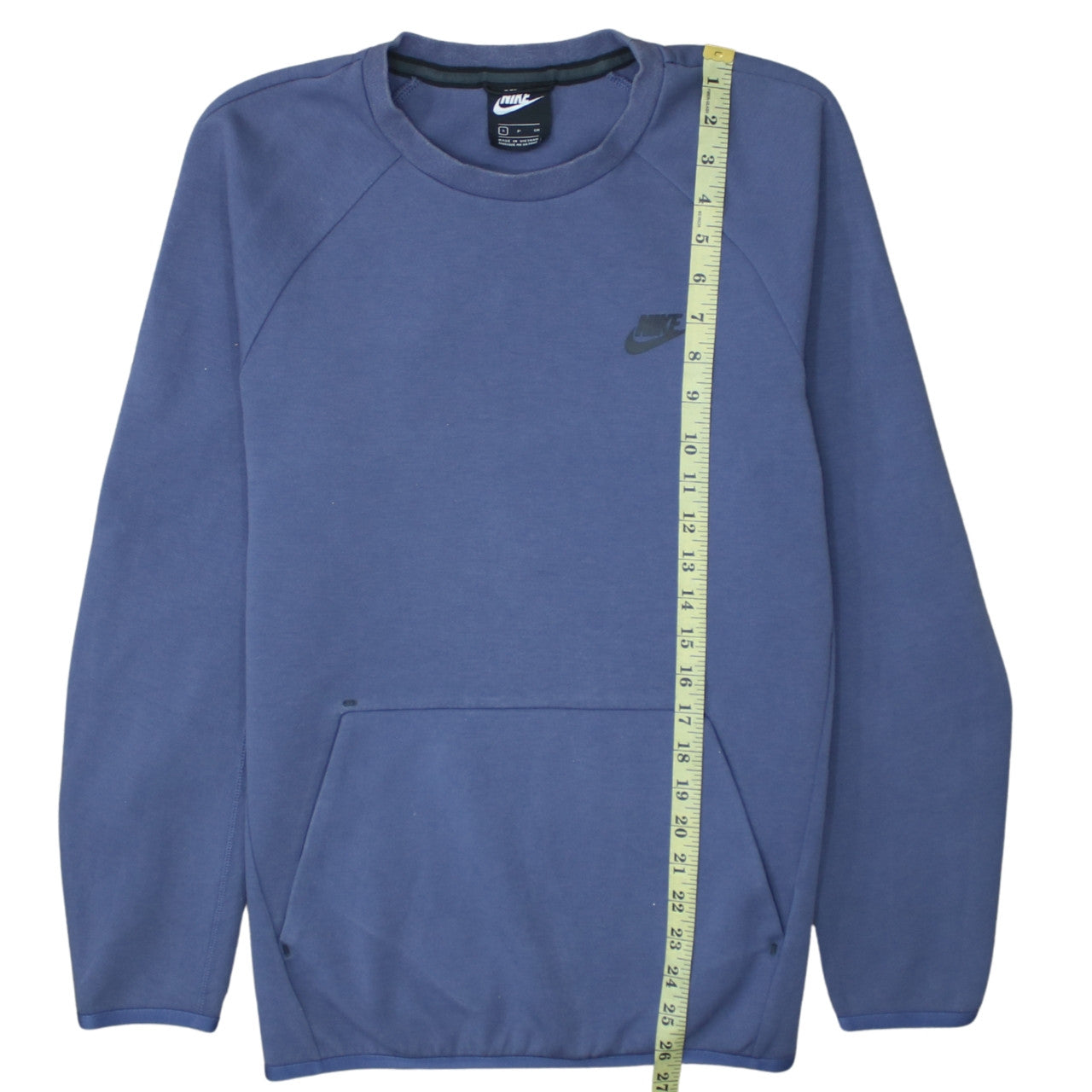 Nike Men's Blue Crew Neck Pullover Sweatshirt S Regular Fit