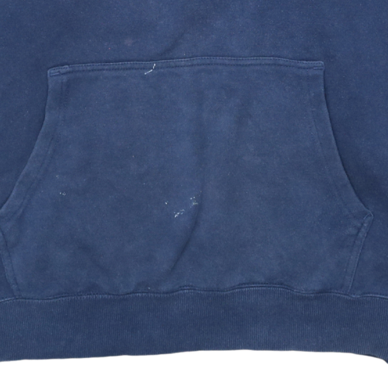 FILA Mens Blue Pullover Hoodie Size L Logo Sports Fleece