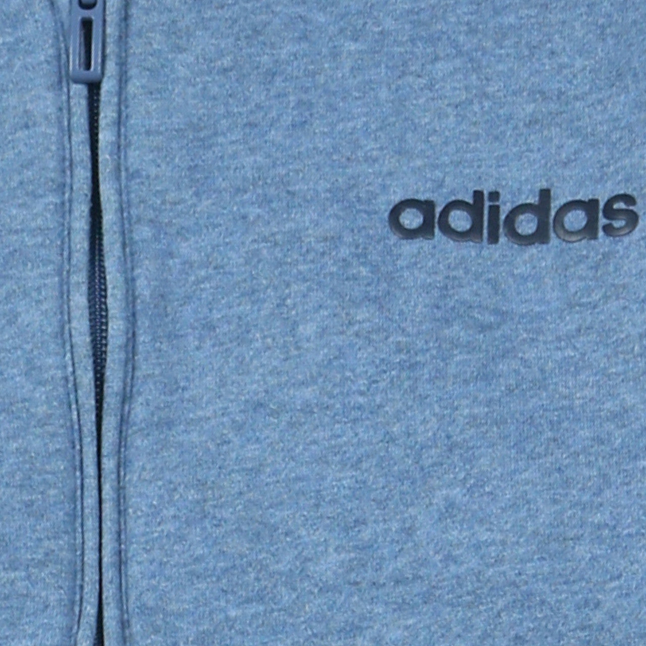 Adidas Men's Blue Full Zip Hoodie Size M Sportswear