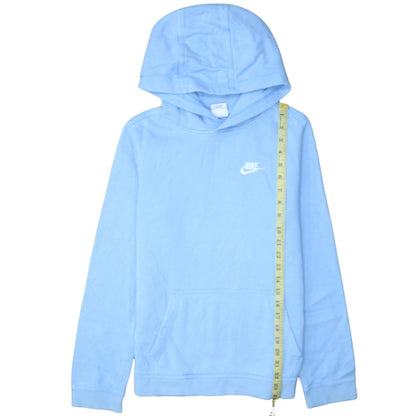 Nike Boys Blue Pullover Hoodie XL () Cotton Blend 12-13 Years