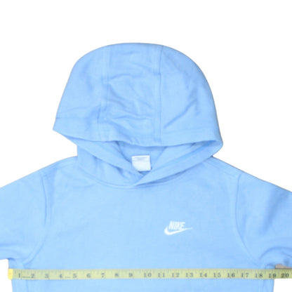 Nike Boys Blue Pullover Hoodie XL () Cotton Blend 12-13 Years