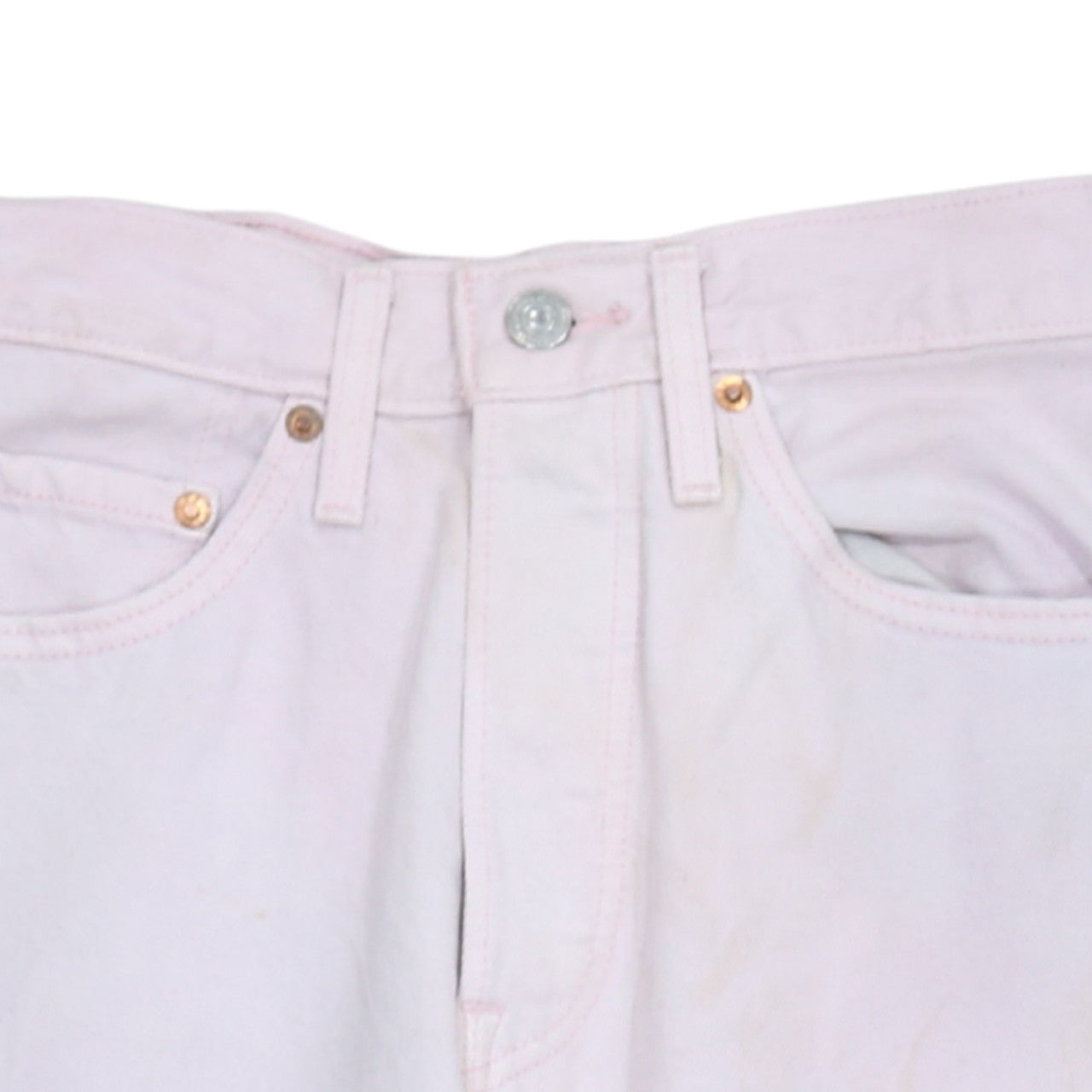Levi's Women's Pink Ribcage Straight Ankle Jeans Size 27