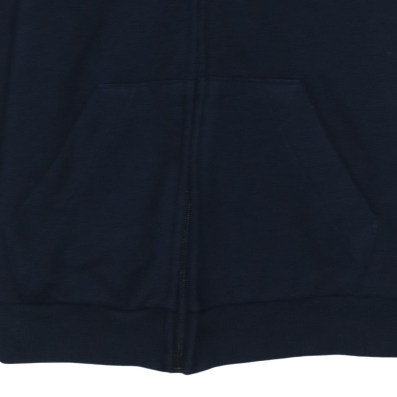 Adidas Womens Navy Full Zip Hoodie Size S 8-10 Hooded Sweatshirt