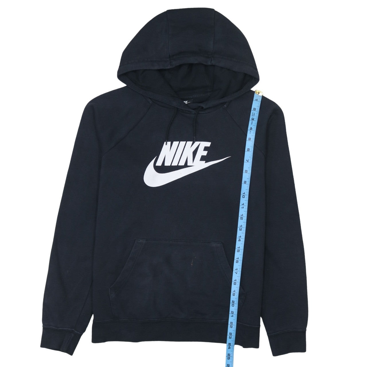 Nike Men's Black Pullover Hoodie L Graphic Logo Sportswear