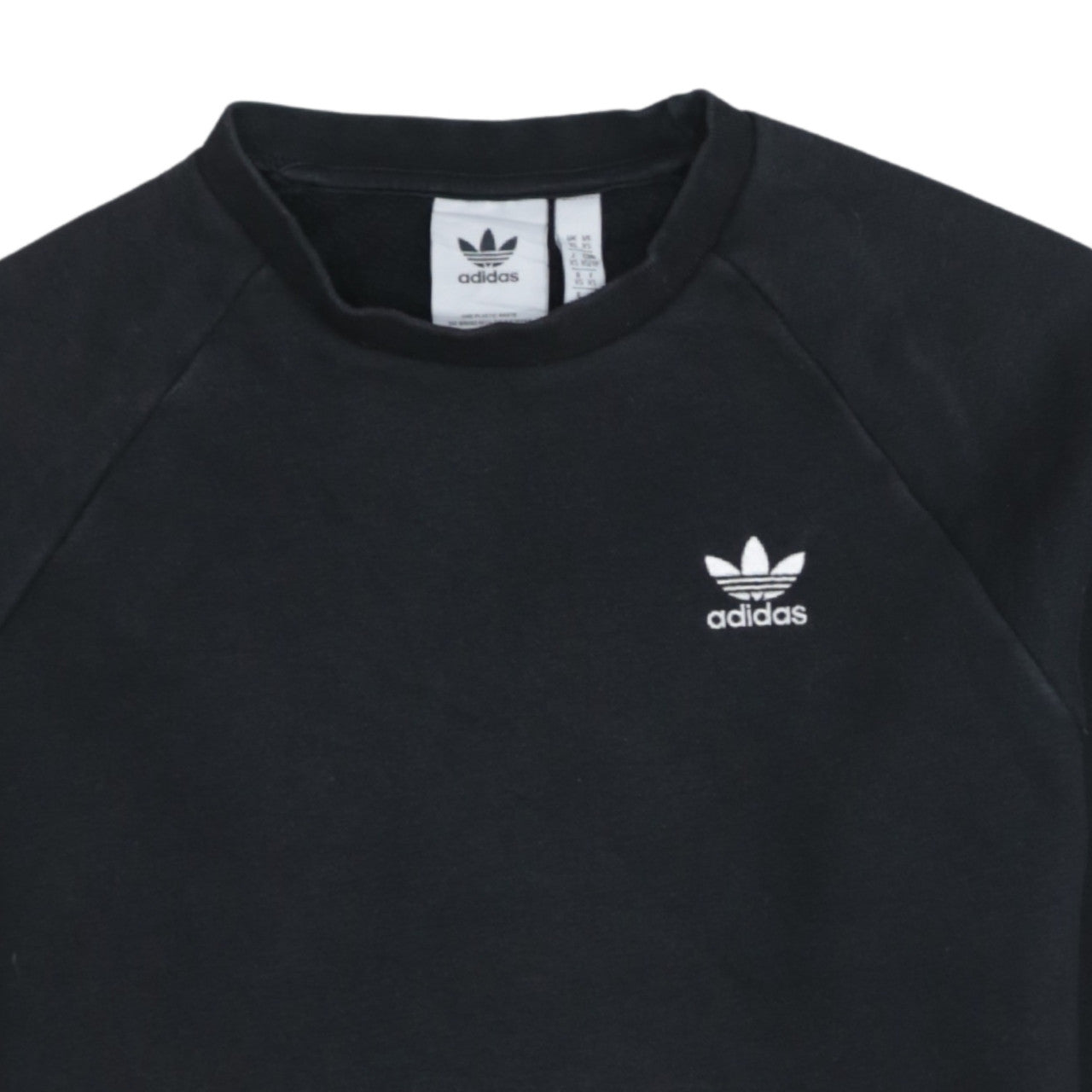 Adidas Men's Black Crew Neck Pullover Sweatshirt XS