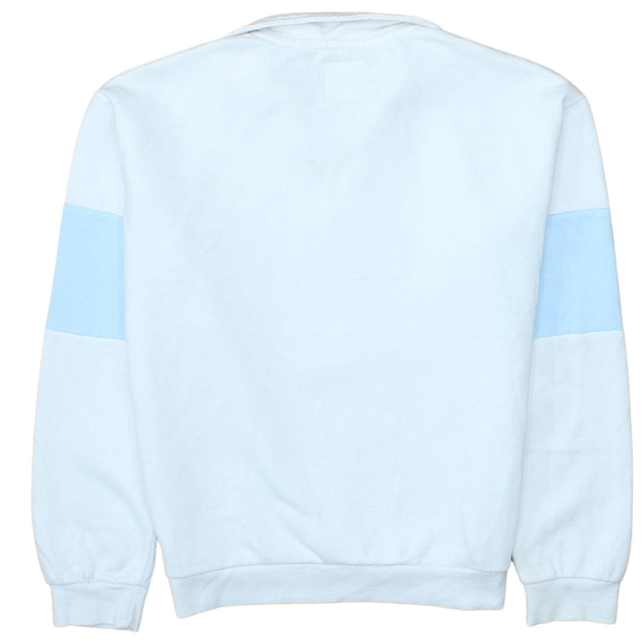Disney Stitch Girls Blue White 1/4 Zip Sweatshirt 13-14 Years Primark Fleece