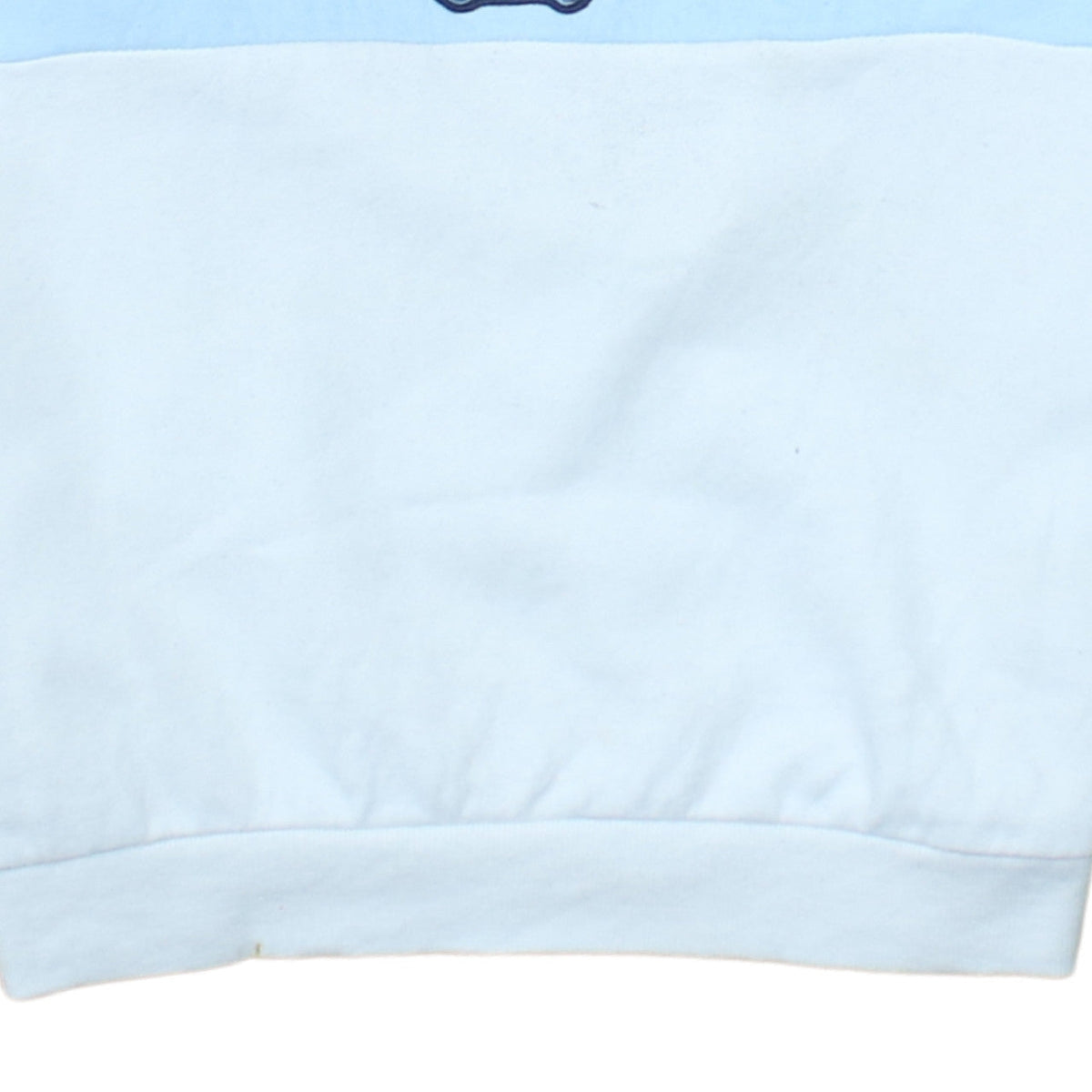 Disney Stitch Girls Blue White 1/4 Zip Sweatshirt 13-14 Years Primark Fleece