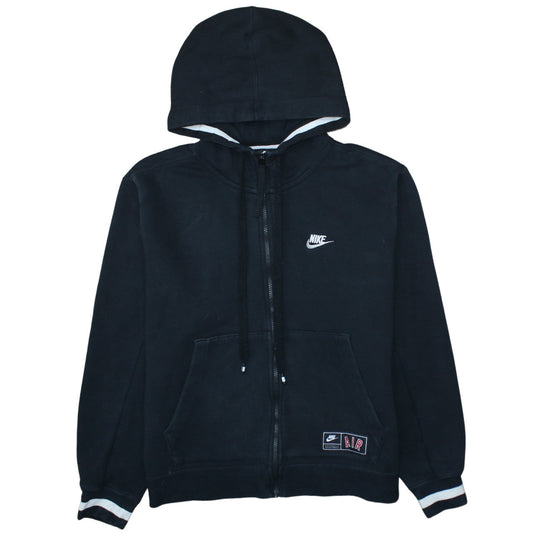 Nike Men's Black Full Zip Fleece Hoodie L Sportswear