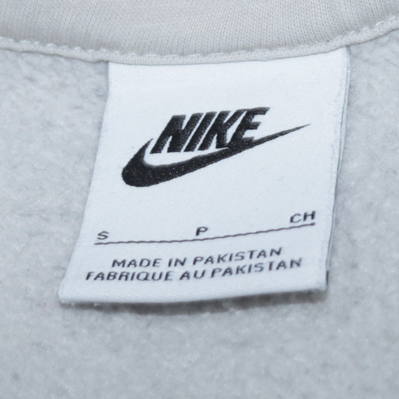 Nike Womens Light Blue Pullover Hoodie Small Cotton Blend