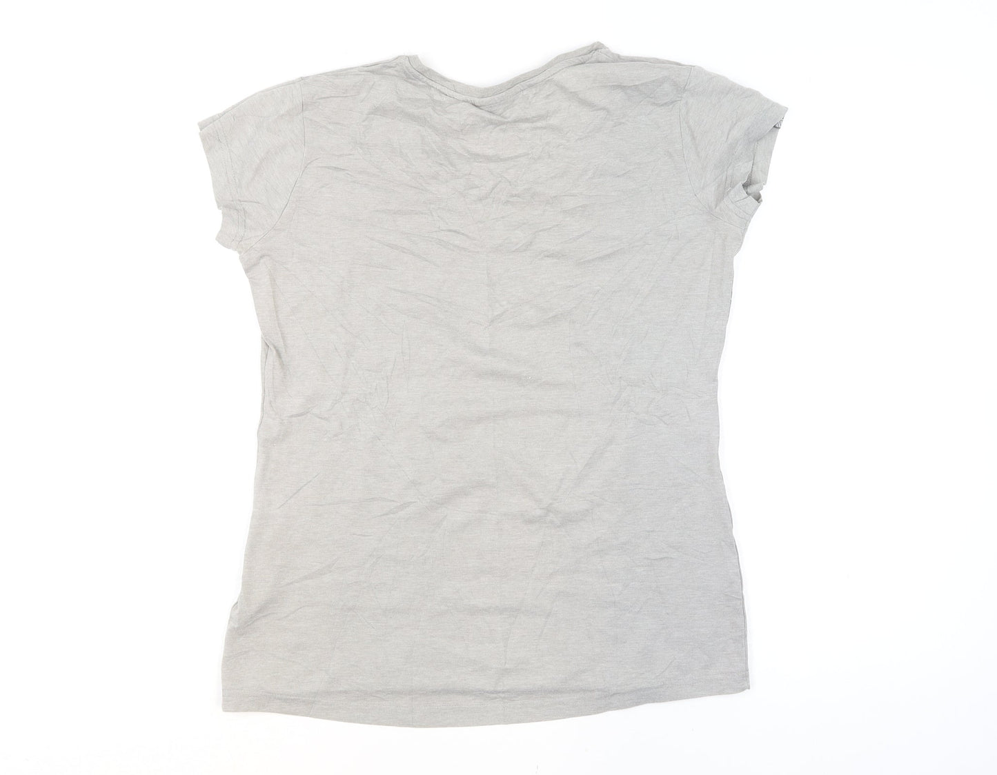 Karrimor Womens Grey V-Neck Short Sleeve T-Shirt Size 10