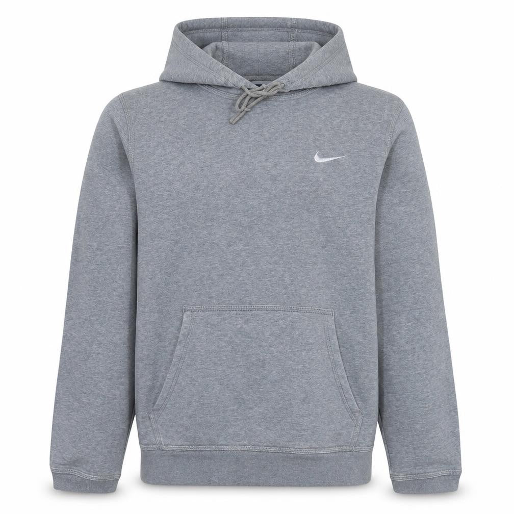 Nike Men's Grey Pullover Hoodie M Sports Fleece