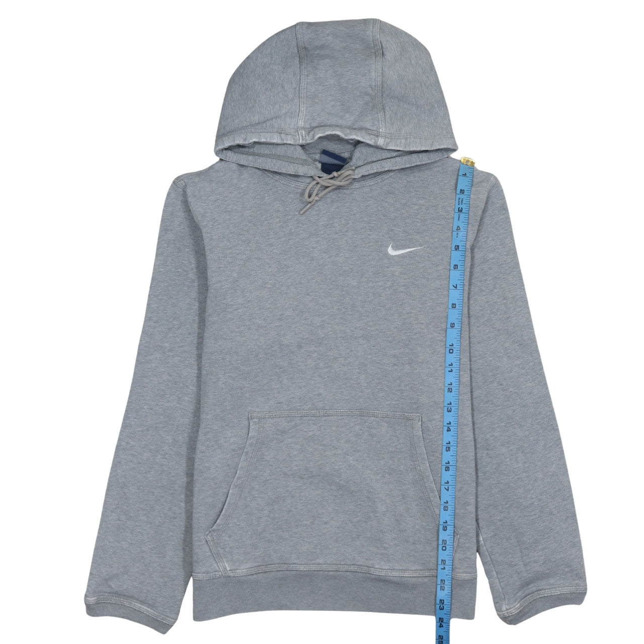 Nike Men's Grey Pullover Hoodie M Sports Fleece