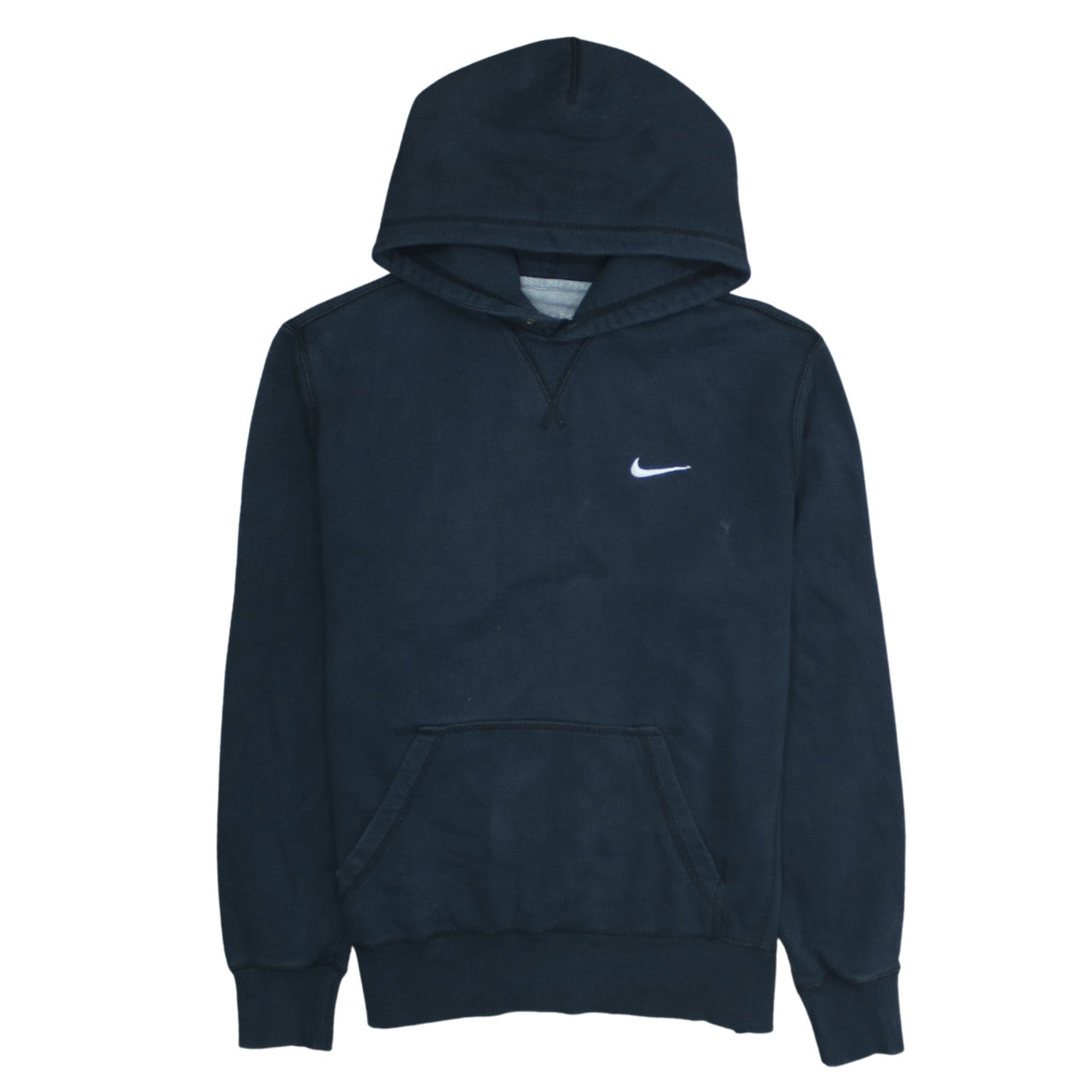 Nike Men's Blue Pullover Hoodie L Sports Cotton Sweatshirt