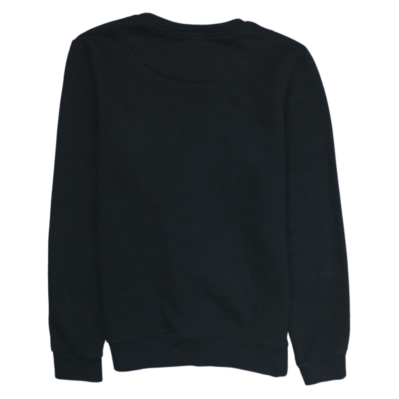 Calvin Klein Womens Black Small Pullover Sweatshirt Rhinestone Logo