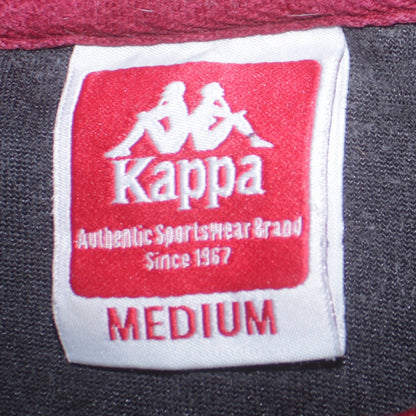 Additional view of Kappa Women’s Black & Maroon Pullover Sweatshirt Medium