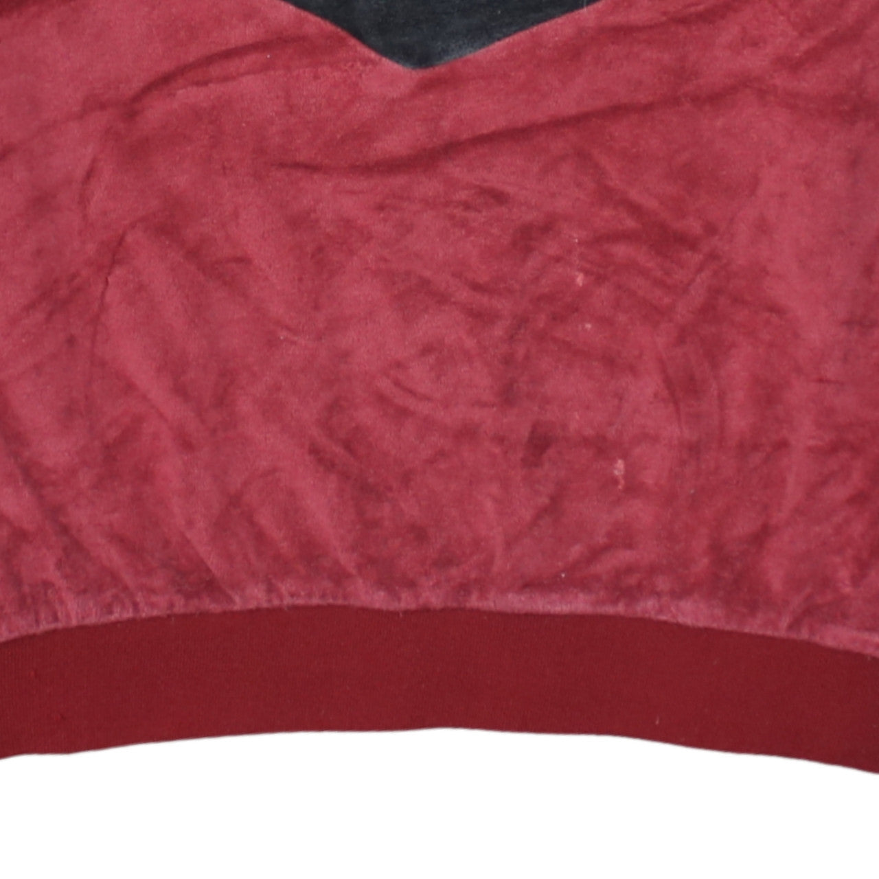 Kappa Women’s Black & Maroon Pullover Sweatshirt Medium