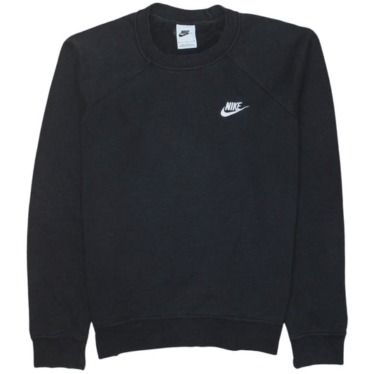 Nike Men's Black Fleece Pullover Sweatshirt Size S Regular Fit