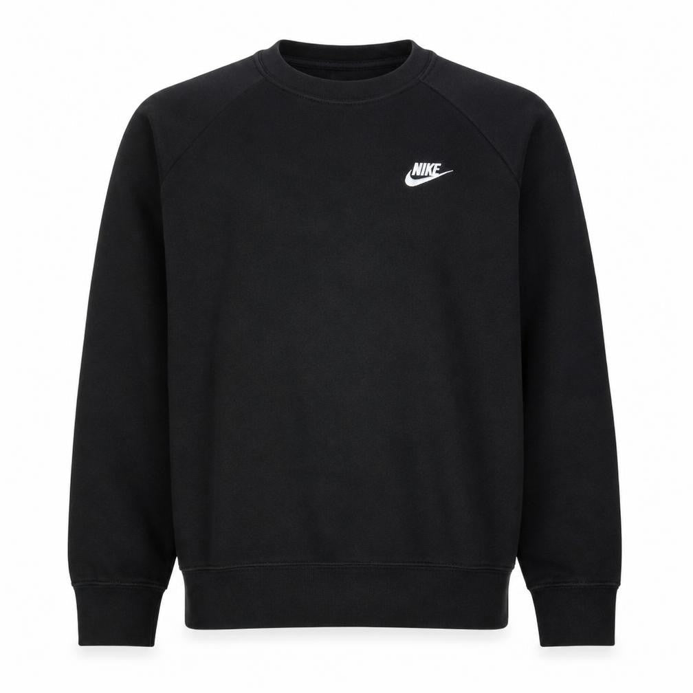 Nike Men's Black Fleece Pullover Sweatshirt Size S Regular Fit