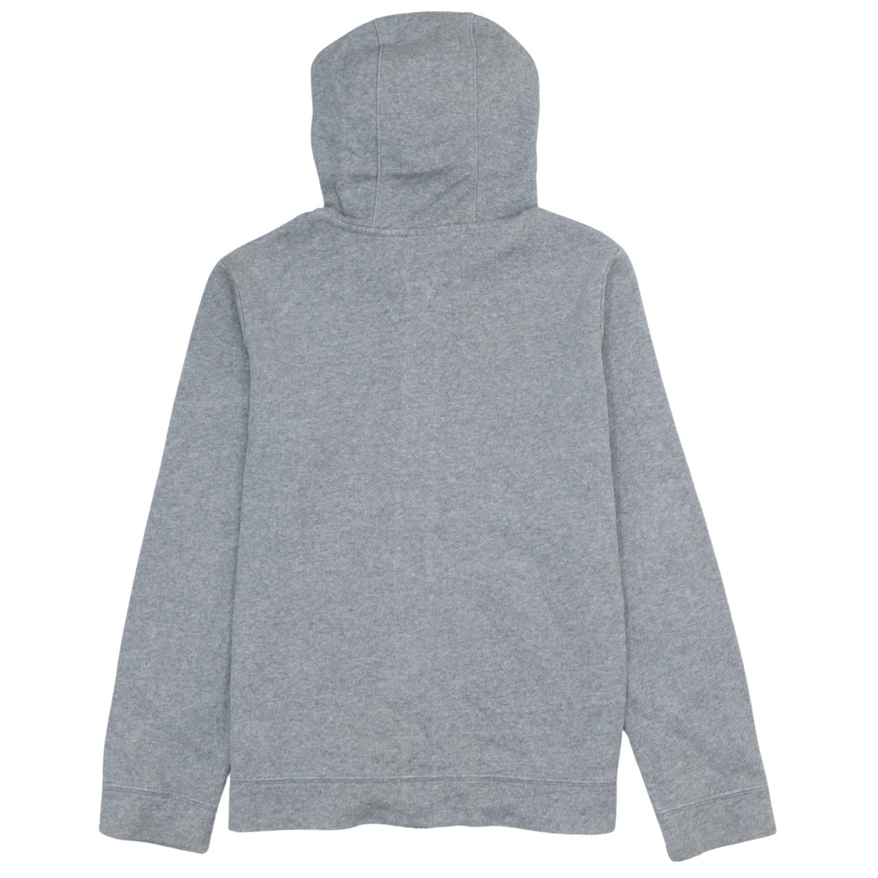 Nike Boys Grey Full Zip Fleece Hoodie Size 158cm Classic Sportswear