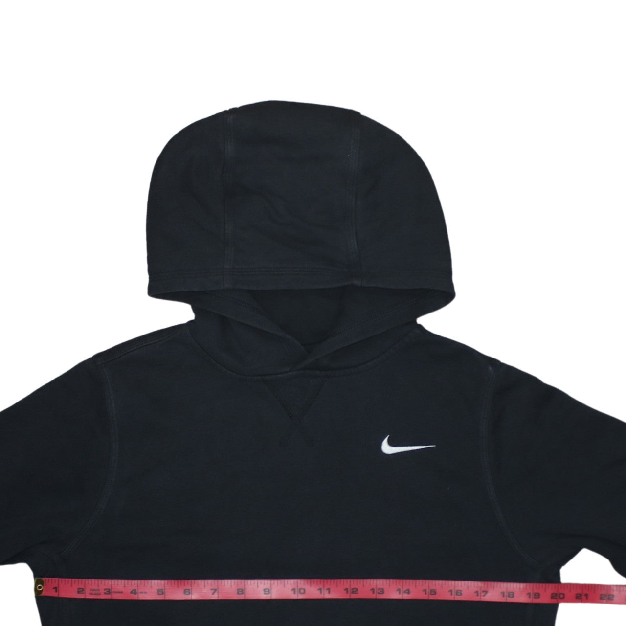 Nike Boys Black XL Pullover Hoodie Sweatshirt Cotton Blend Fleece