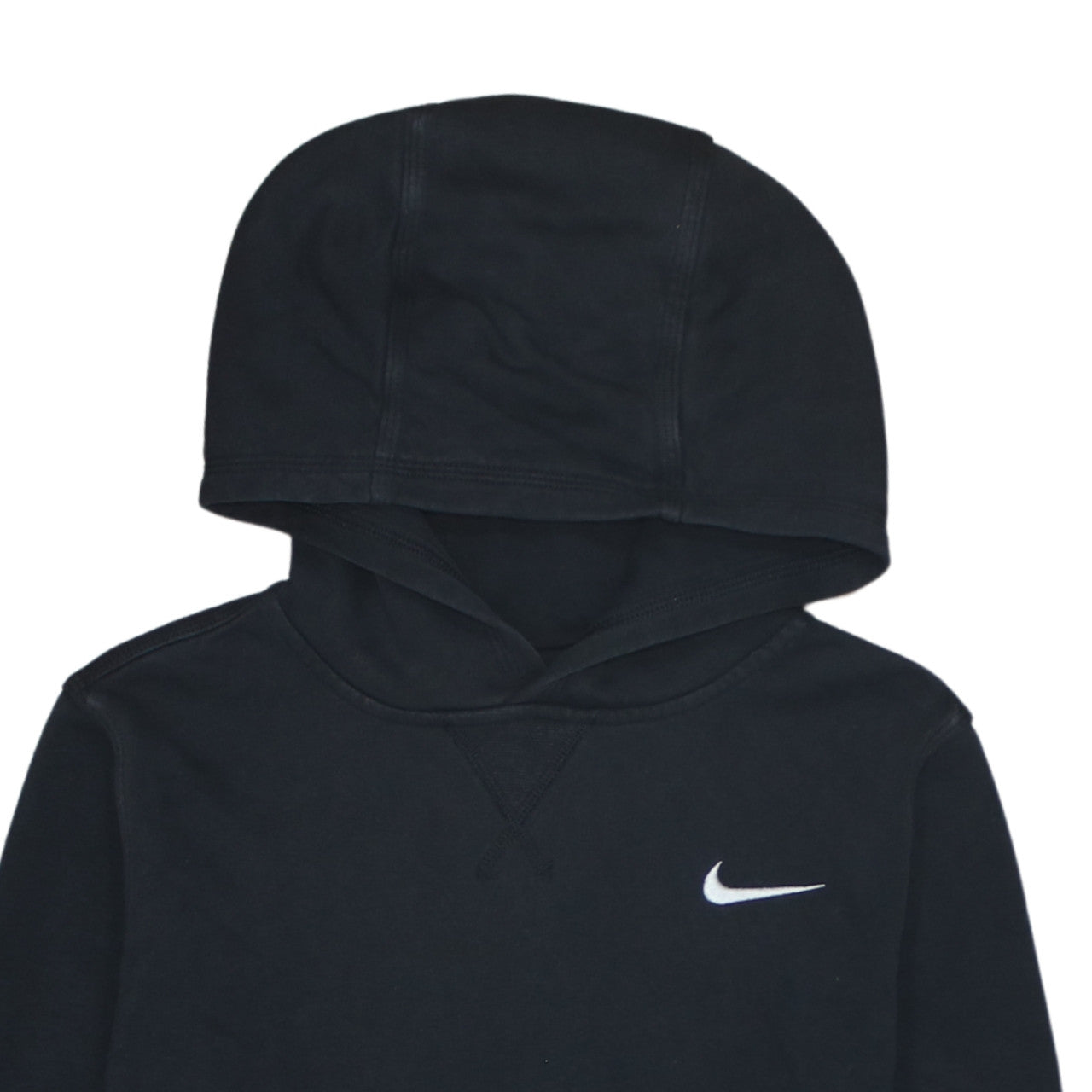 Nike Boys Black XL Pullover Hoodie Sweatshirt Cotton Blend Fleece