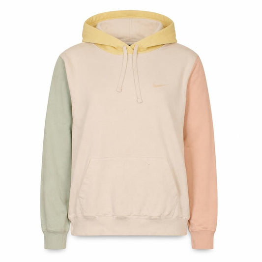 Front view of Nike Women's XS Multicoloured Pullover Hoodie Pastel Colourblock