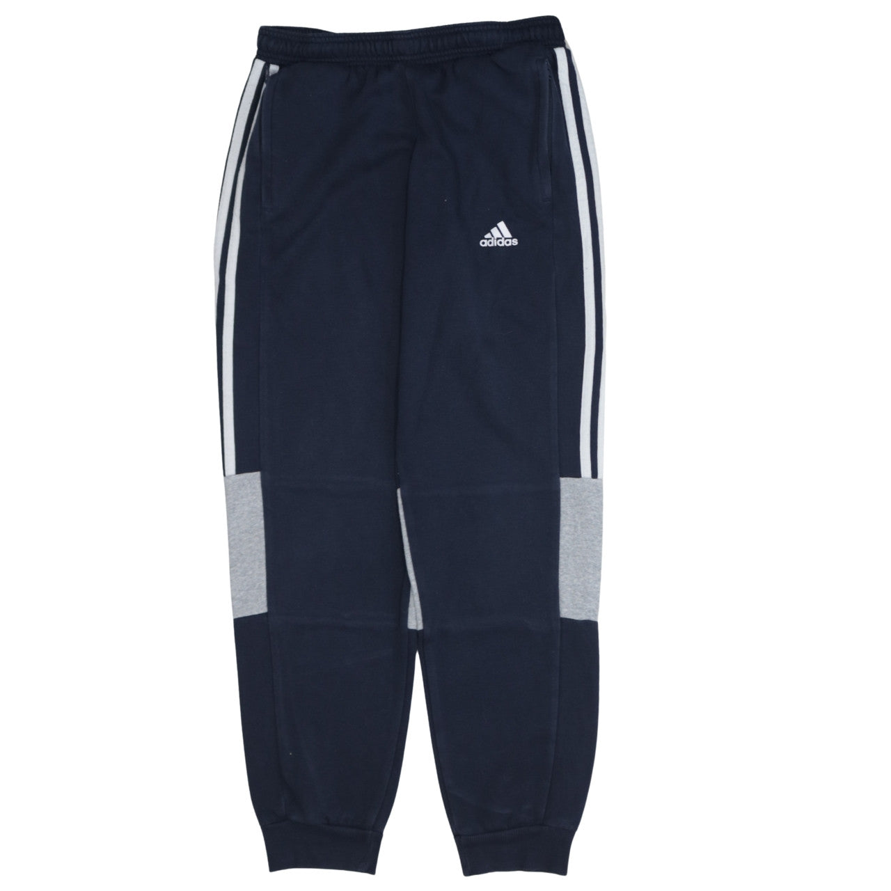 Adidas Boys Navy Blue Jogger Sweatpants 13-14 Years Elastic Waist Track Pants