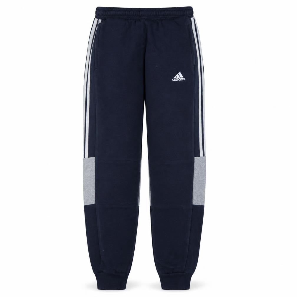 Adidas Boys Navy Blue Jogger Sweatpants 13-14 Years Elastic Waist Track Pants
