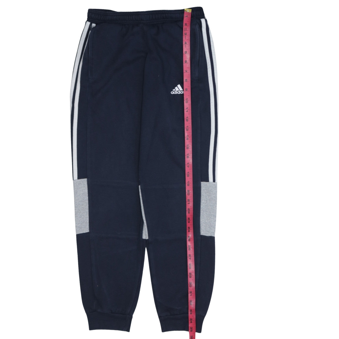 Adidas Boys Navy Blue Jogger Sweatpants 13-14 Years Elastic Waist Track Pants
