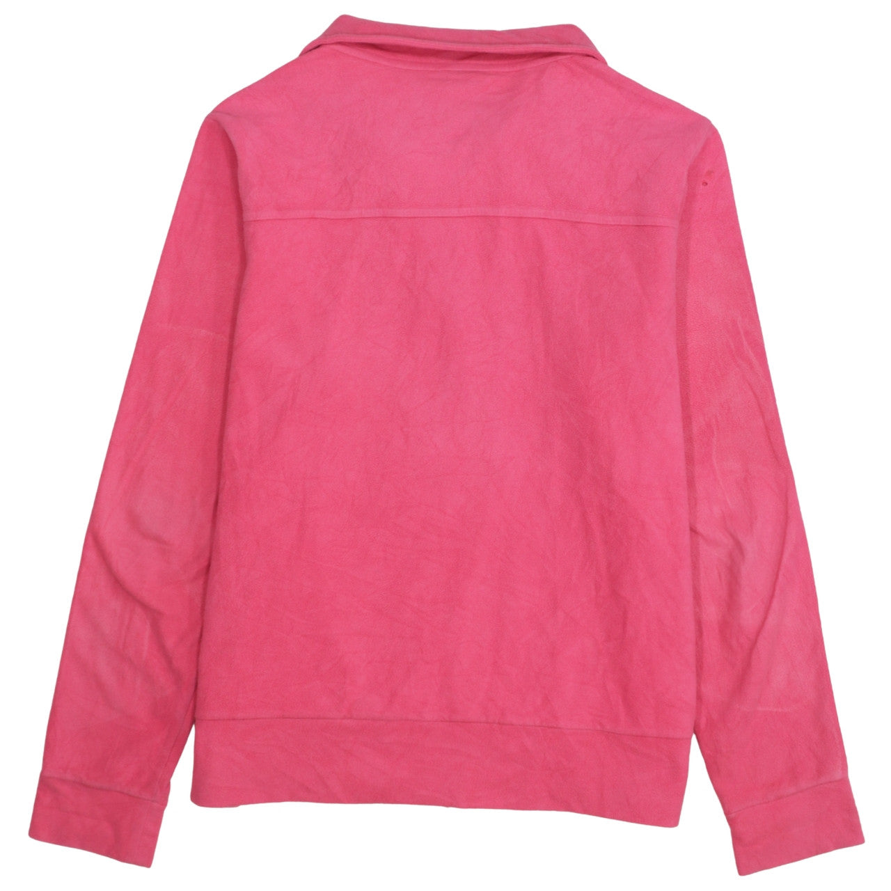 Adidas Womens Pink Full Zip Track Jacket Size 20 Clima365 Fleece