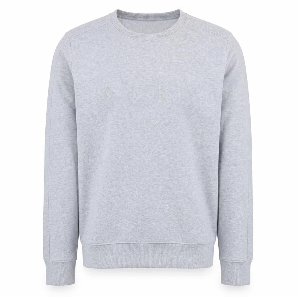 Calvin Klein Jeans Men's Grey XXL Crew Neck Pullover Sweatshirt