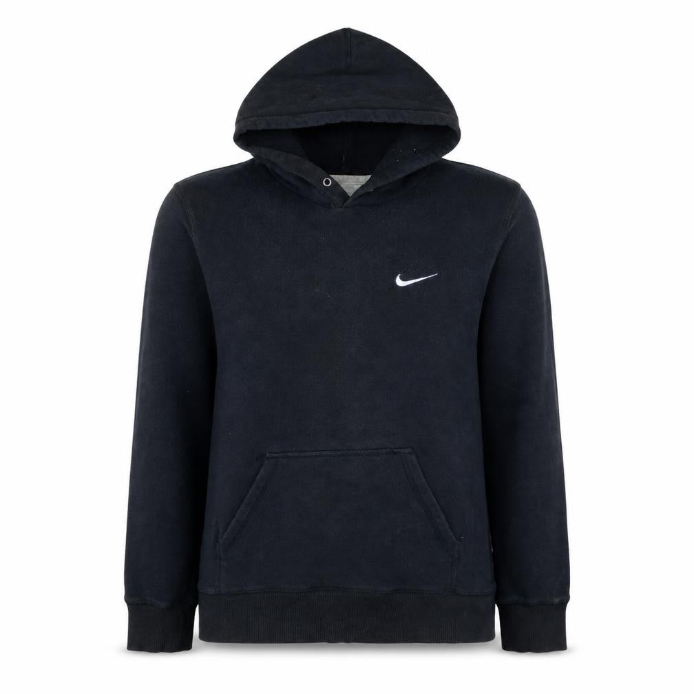 Nike Men Black Pullover Fleece Hoodie M Sports Casual