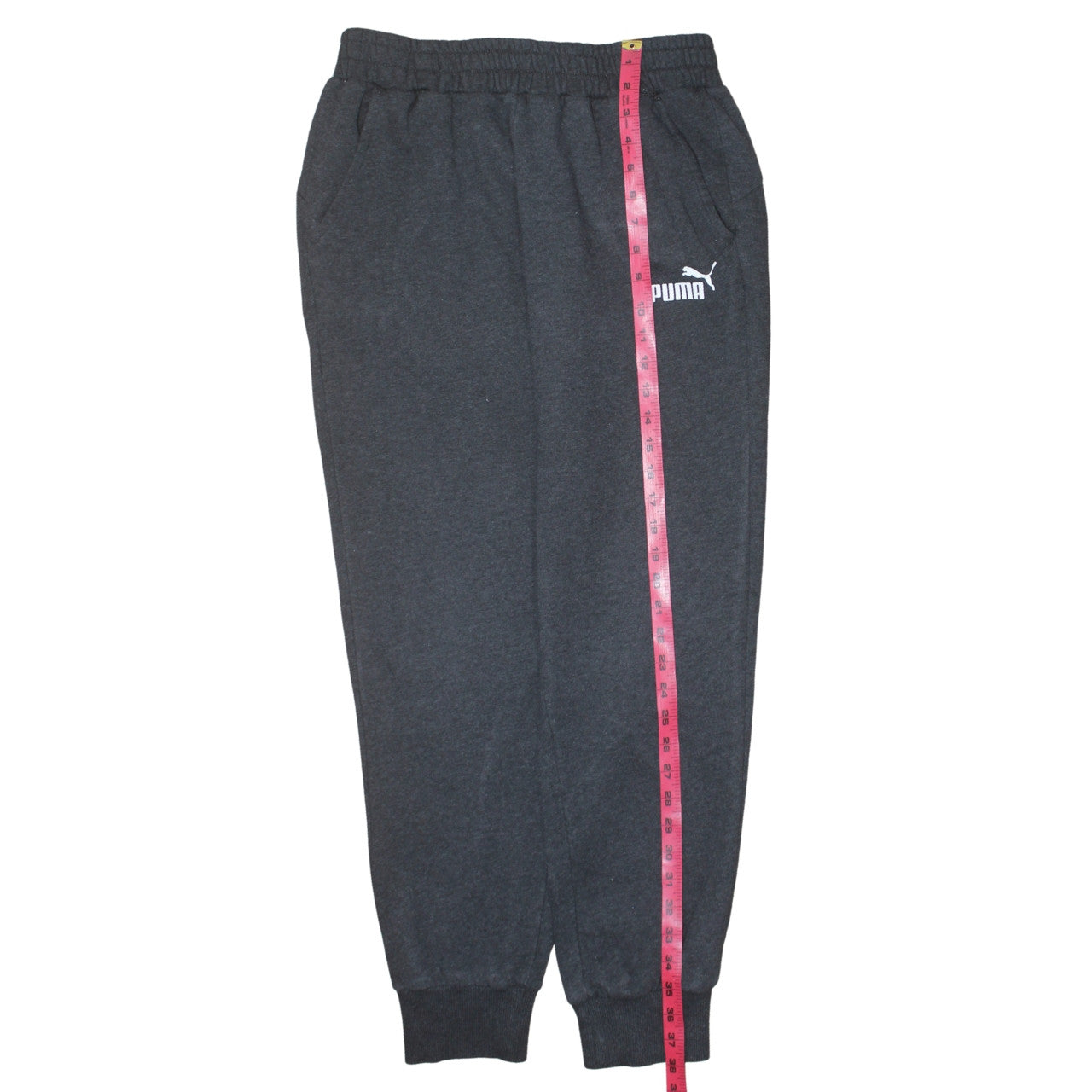 Puma Men’s Black Jogger Trousers M Regular Fit Sweatpants