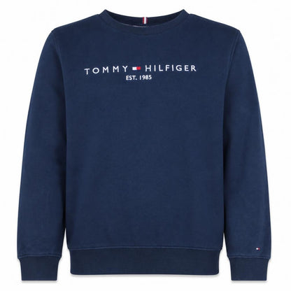 Tommy Hilfiger Boys Navy Blue Crew Neck Pullover Sweatshirt 13-14 Years