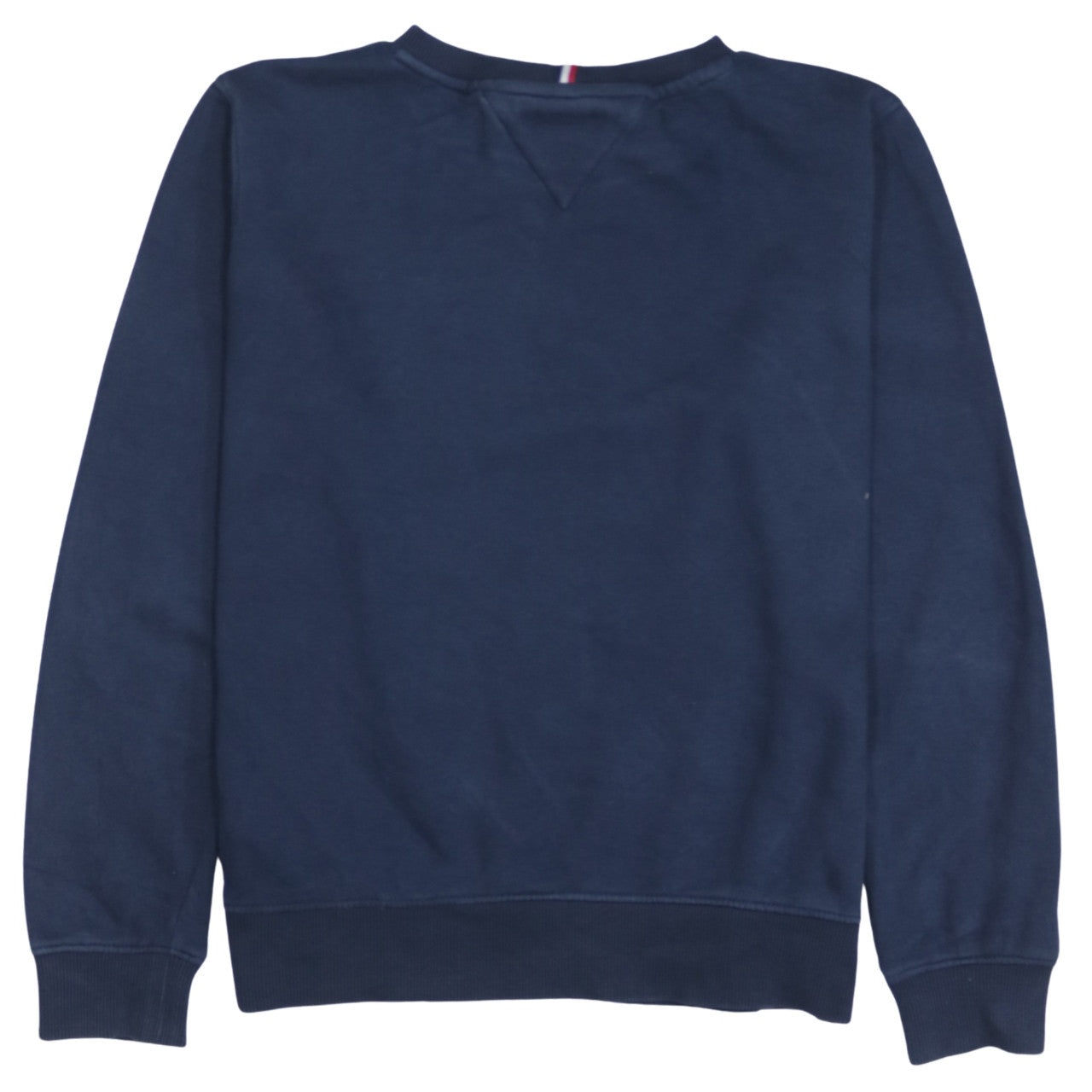 Tommy Hilfiger Boys Navy Blue Crew Neck Pullover Sweatshirt Size 164