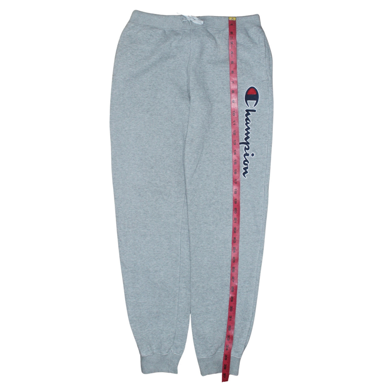 Champion Boys Grey Sweatpants 13-14 Years Fleece Joggers with Logo