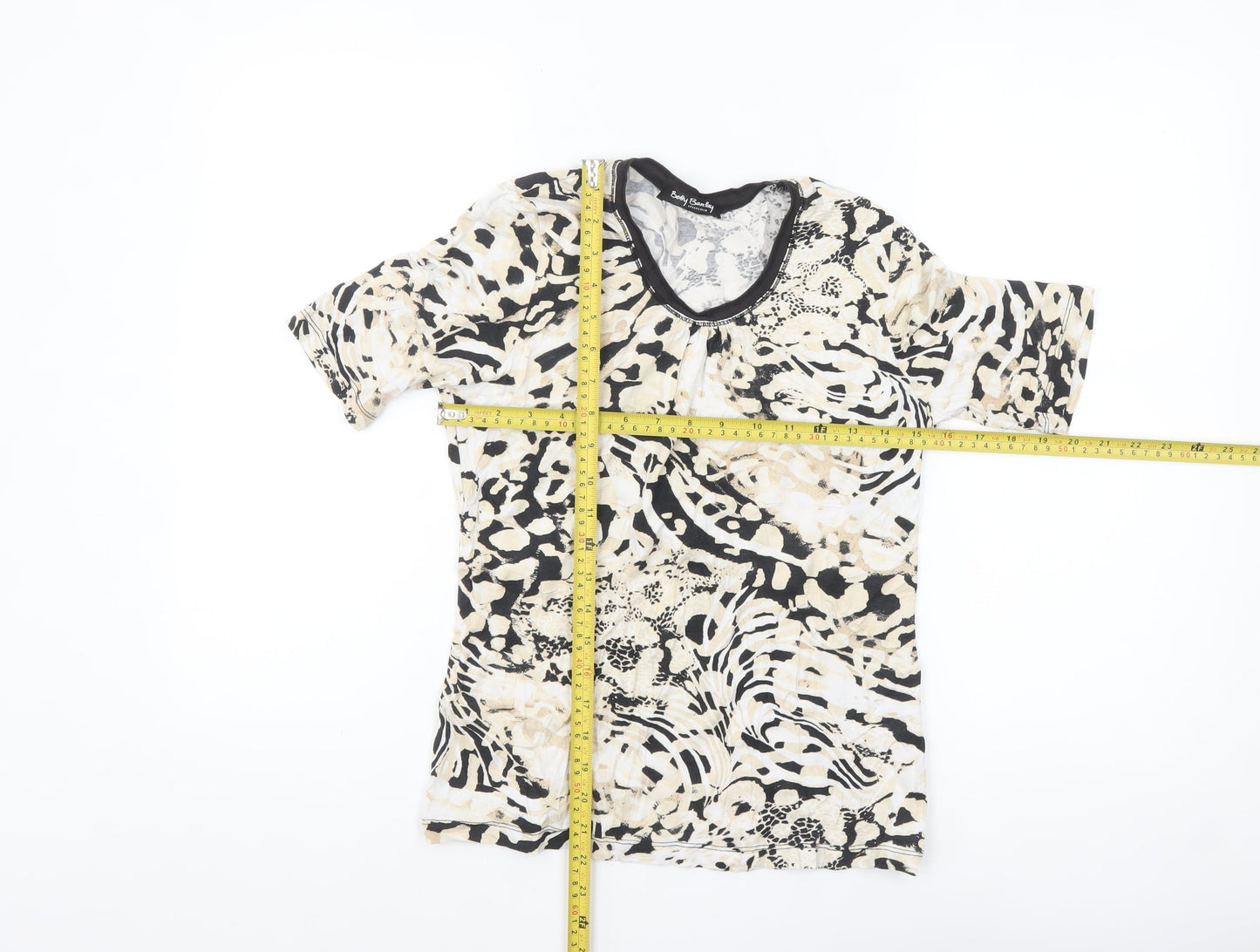 Betty Barclay Women’s Multicoloured Animal Print Viscose Top Size 12